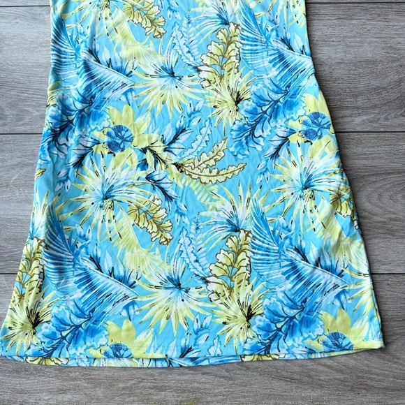 Simon Chang Sleeveless Tunic Jersey Dress - Picture 14 of 14